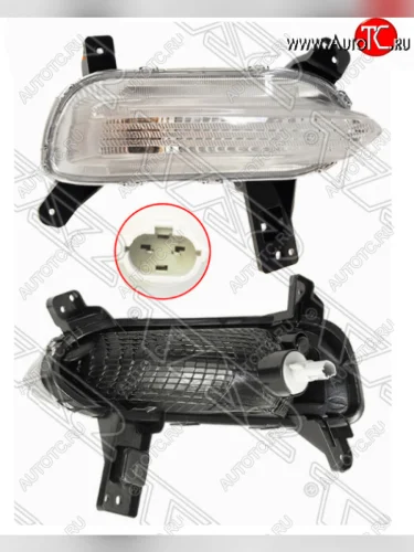 Правый указатель поворота в бампер SAT KIA Cerato 4 BD дорестайлинг седан (2018-2021)