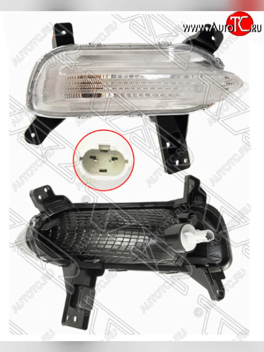 Правый указатель поворота в бампер SAT KIA Cerato 4 BD дорестайлинг седан (2018-2021)  в Самаре Самарской области