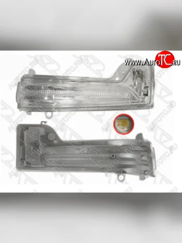 Правый указатель поворота в зеркало SAT Toyota Hilux Revo (2015-2018) Double Cab дорестайлинг