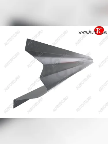 Левый металлический ремонтный порог (полнопрофильный, до уплотнителя) VSEPOROGI Ford Fiesta  5 (2001-2008) хэтчбэк 5 дв. дорестайлинг, хэтчбэк 5 дв. рестайлинг