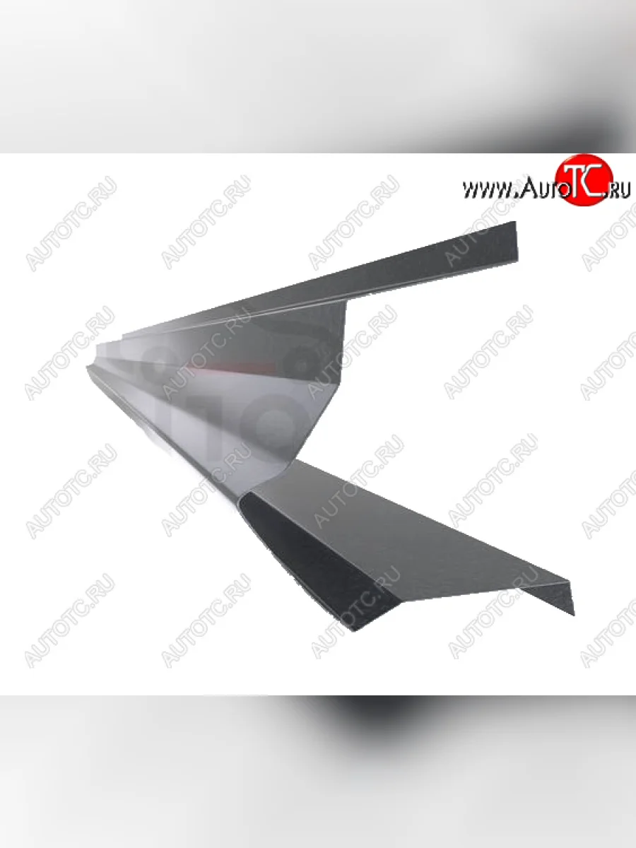 Правый металлический ремонтный порог (полнопрофильный, до уплотнителя) VSEPOROGI Ford Fiesta 6 хэтчбэк 3 дв. рестайлинг (2012-2019)  с доставкой в г. Керчь