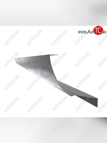 Металлический порог (полнопрофильный, до уплотнителя) VSEPOROGI Ford Focus 2 универсал дорестайлинг (2004-2008)