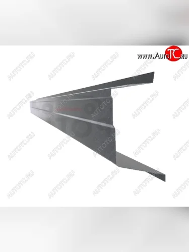 Правый металлический ремонтный порог (полнопрофильный, до уплотнителя) VSEPOROGI Ford Focus 3 седан рестайлинг (2014-2019)