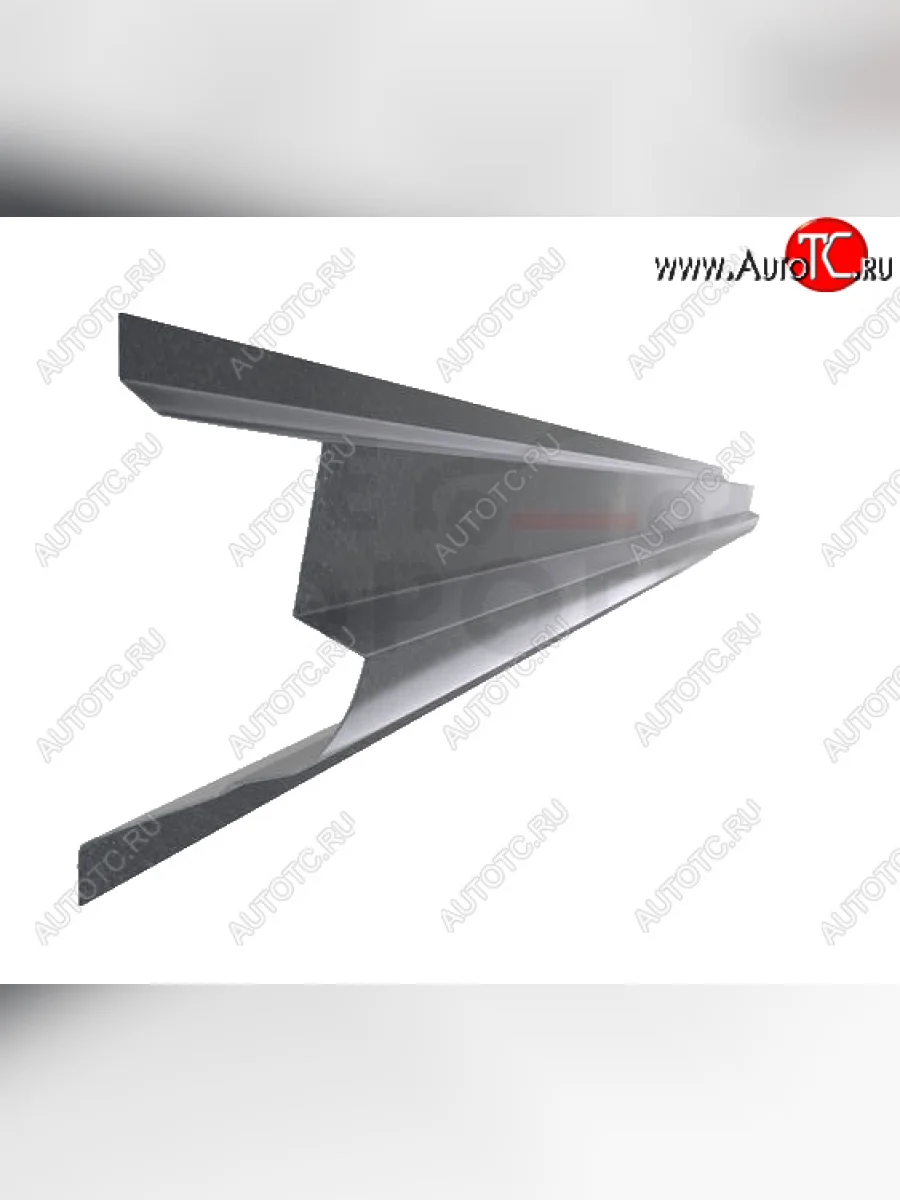 Левый металлический ремонтный порог (полнопрофильный, до уплотнителя) VSEPOROGI Ford Fusion 1 хэтчбэк дорестайлинг (2002-2005)  с доставкой в г. Керчь