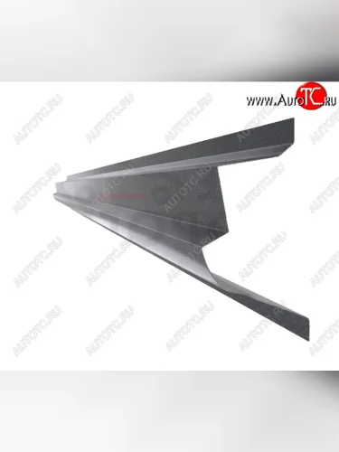 Правый металлический ремонтный порог (полнопрофильный, до уплотнителя) VSEPOROGI Ford Fusion 1 хэтчбэк дорестайлинг (2002-2005)