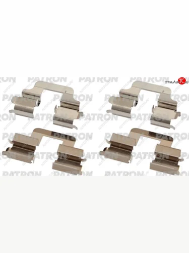 Комплект монтажный тормозных колодок дисковых PATRON Land Rover Range Rover Evoque 1 L538 рестайлинг 5 дв. (2015-2018)