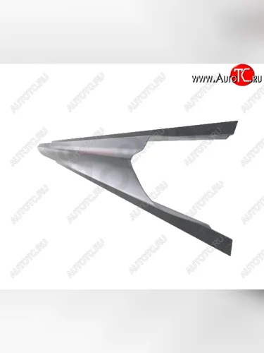 Правый металлический ремонтный порог (полнопрофильный, до уплотнителя) VSEPOROGI Ford Puma  хэтчбэк 3 дв. (1997-2003)