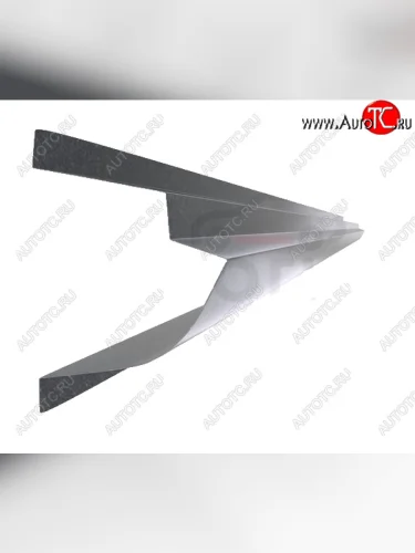 Левый металлический ремонтный порог (полнопрофильный, до уплотнителя) VSEPOROGI Ford Ranger рестайлинг (2003-2007)