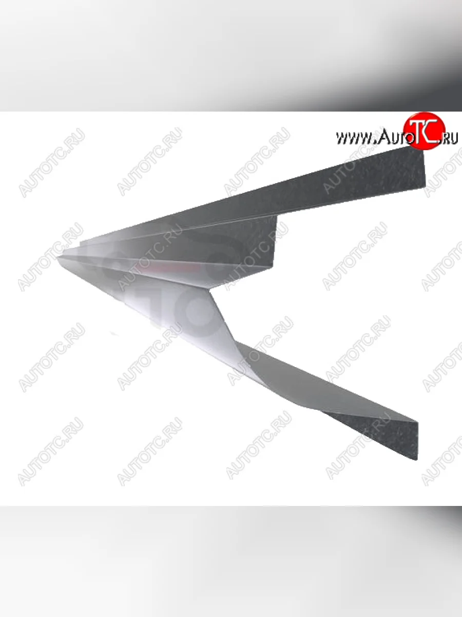 Правый металлический ремонтный порог (полнопрофильный, до уплотнителя) VSEPOROGI Ford Ranger рестайлинг (2003-2007)  с доставкой в г. Керчь