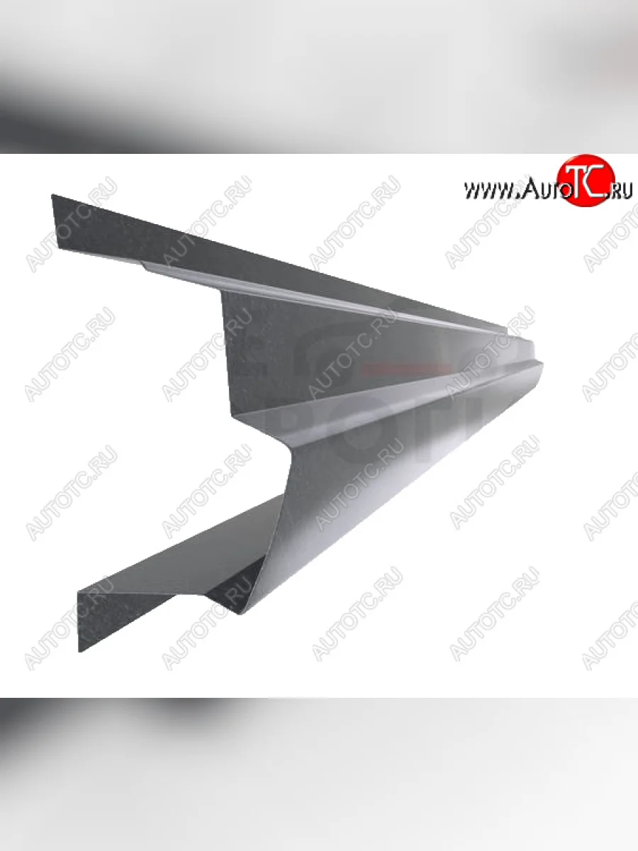 Левый металлический ремонтный порог (полнопрофильный, до уплотнителя) VSEPOROGI Ford S-Max 1 дорестайлинг (2006-2010)  с доставкой в г. Керчь