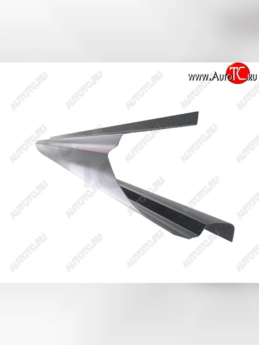 Правый металлический ремонтный порог (полнопрофильный, до уплотнителя) VSEPOROGI Ford Scorpio Mk1 седан рестайлинг (1992-1994)  в Керчи Республика Крым