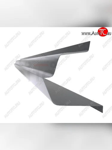 Правый металлический ремонтный порог (полнопрофильный, до уплотнителя) VSEPOROGI Ford Tourneo Connect 1 1-ый рестайлинг (2007-2009)