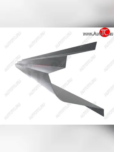 Правый металлический ремонтный порог (полнопрофильный, до уплотнителя) VSEPOROGI Geely MK (2006-2015)