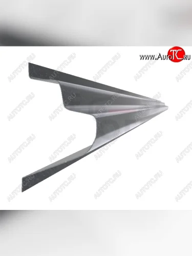 Левый металлический ремонтный порог (полнопрофильный, до уплотнителя) VSEPOROGI Great Wall Safe (2001-2010)