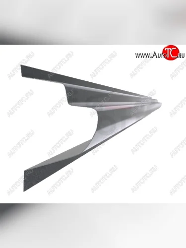 Левый металлический ремонтный порог (полнопрофильный, до уплотнителя) VSEPOROGI Great Wall Wingle 3 (2005-2011)