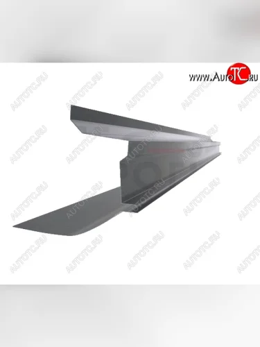 Левый металлический ремонтный порог (полнопрофильный, до уплотнителя) VSEPOROGI Honda Accord ( 5 CD,  5 CE,  6 CF) (1995-2002) седан рестайлинг, универсал рестайлинг, седан дорестайлинг