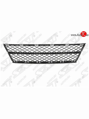 Решетка в передний бампер SAT (центральная часть) BMW 5 серия ( E60,  E61) (2007-2010) седан рестайлинг, универсал рестайлинг