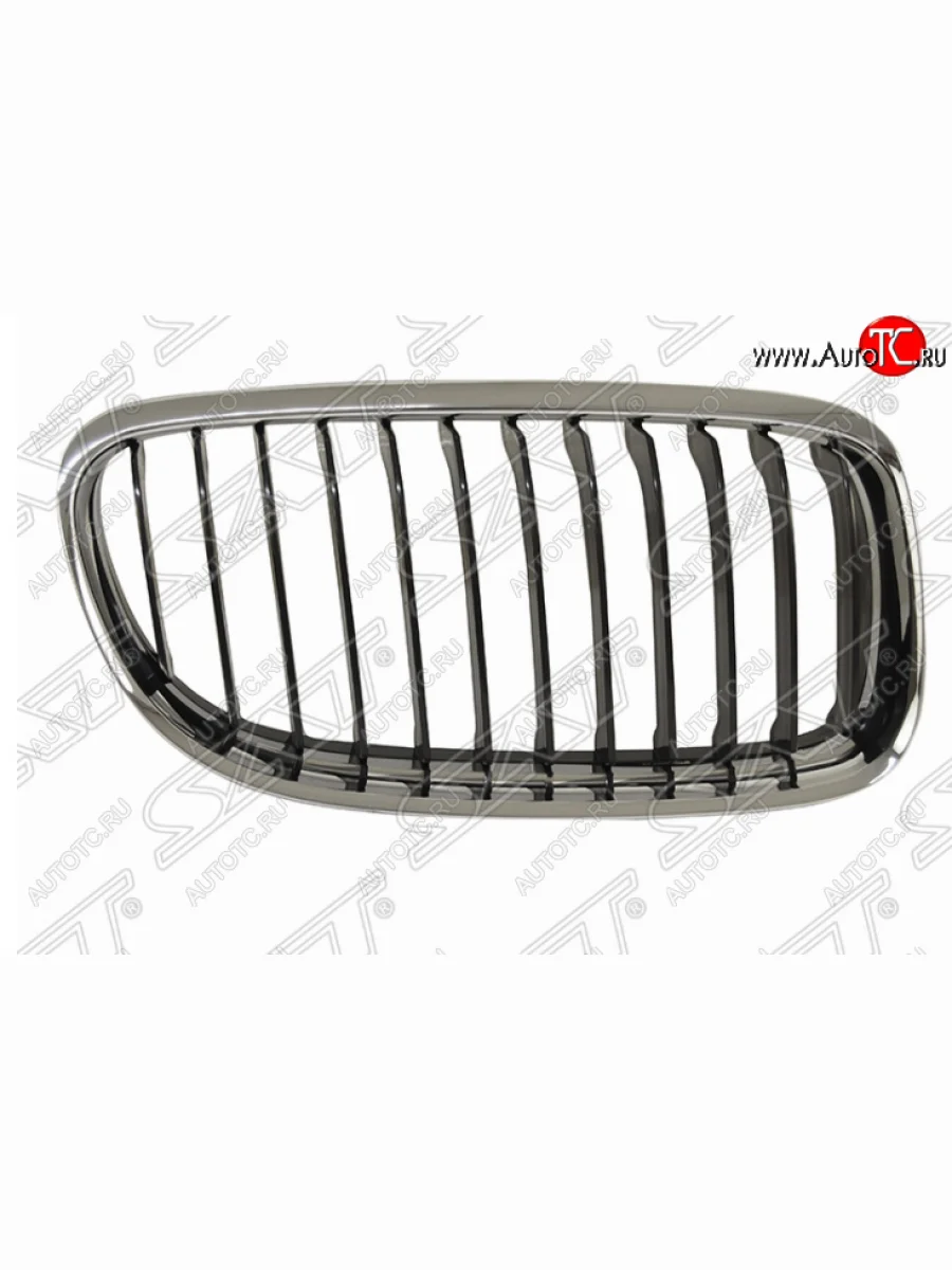 Правая решетка радиатора SAT (черная/хром) BMW 3 серия E90 (2008-2012) седан рестайлинг с доставкой в г. Кемерово