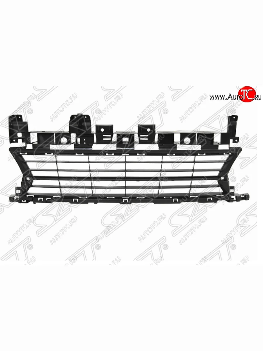 Решетка в передний бампер SAT (центральная часть)  Renault Logan (2014-2018) 2  в Керчи Республика Крым