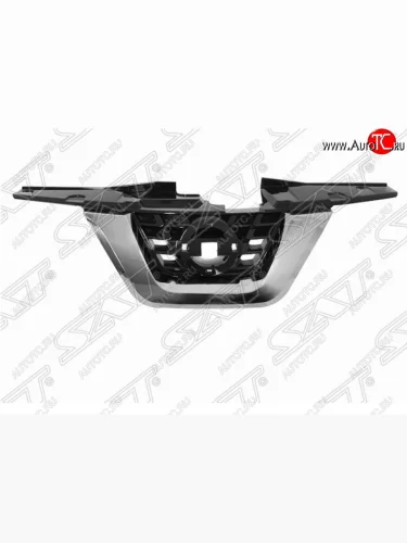 Решетка радиатора SAT (под эмблему) Nissan Juke  1 YF15 (2014-2020) рестайлинг