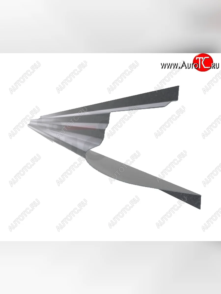 Правый металлический ремонтный порог (полнопрофильный, до уплотнителя) VSEPOROGI  Honda Logo (1996-2001)  в Воронеже Воронежской области