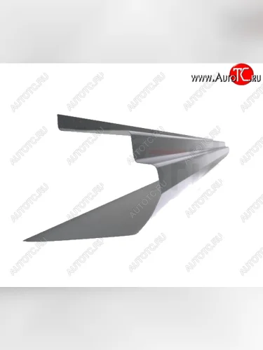 Левый металлический ремонтный порог (полнопрофильный, до уплотнителя) VSEPOROGI Honda Shuttle (1995-2000)