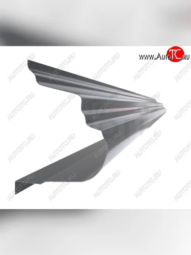 Левый металлический ремонтный порог (полнопрофильный, до уплотнителя) VSEPOROGI Hyundai Atos  MX (2004-2007) рестайлинг