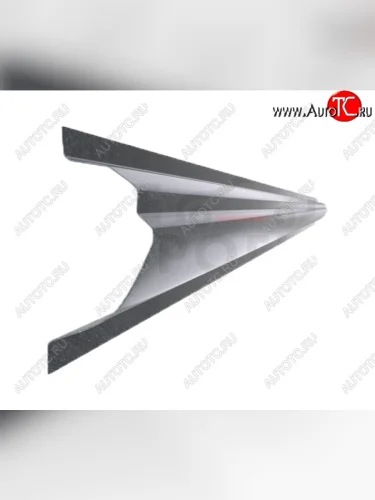 Левый металлический ремонтный порог (полнопрофильный, до уплотнителя) VSEPOROGI SSANGYONG Istana  631 (1995-2004) микроавтобус