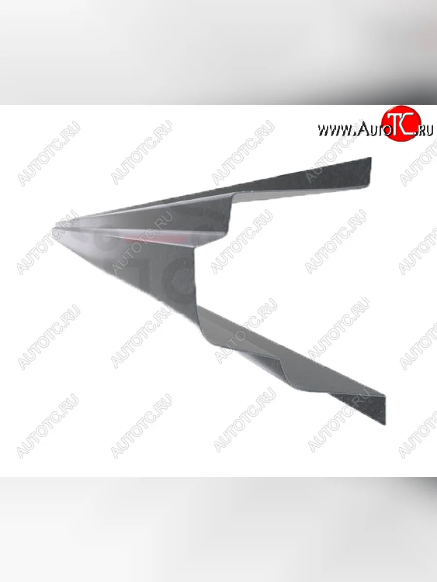 Правый металлический ремонтный порог (полнопрофильный, до уплотнителя) VSEPOROGI SSANGYONG Korando 2 (1996-2006)  в Керчи Республика Крым