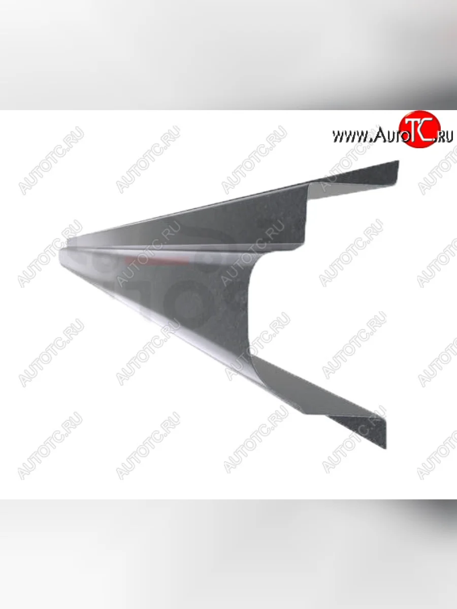 Правый металлический ремонтный порог (полнопрофильный, до уплотнителя) VSEPOROGI SSANGYONG Musso (1993-2005)  в Перми Пермском крае