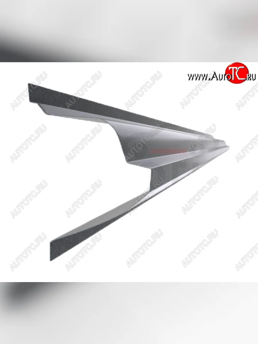 Левый металлический ремонтный порог (полнопрофильный, до уплотнителя) VSEPOROGI Renault Kangoo KC рестайлинг (2003-2007)  в Керчи Республика Крым