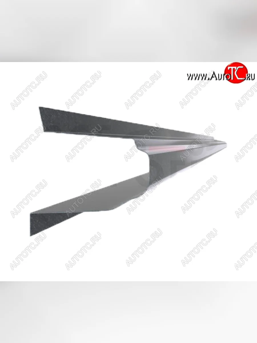 Левый металлический ремонтный порог (полнопрофильный, до уплотнителя) VSEPOROGI Renault Kaptur дорестайлинг (2016-2020)  в Воронеже Воронежской области