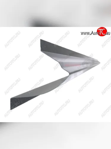 Левый металлический ремонтный порог (полнопрофильный, до уплотнителя) VSEPOROGI Hyundai Starex/H1 A1 дорестайлинг (1997-2004)