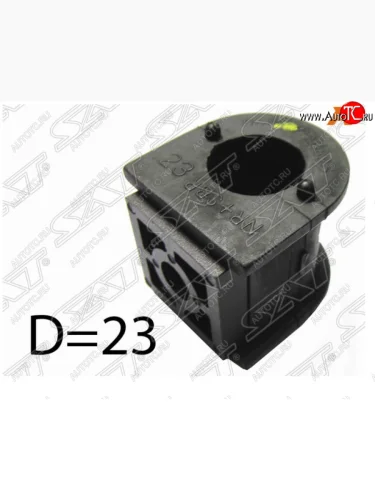 Втулка переднего стабилизатора SAT (D=23, 2WD) Toyota Caldina  T210 (1997-2002) дорестайлинг универсал, рестайлинг универсал