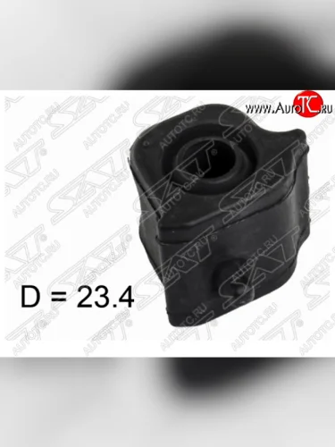 Левая втулка переднего стабилизатора SAT (D=23.4) Toyota Corolla E150 седан дорестайлинг (2006-2010)