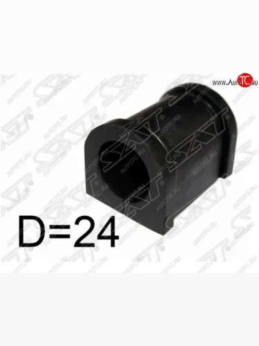 Втулка переднего стабилизатора SAT (D=24) Nissan Pathfinder  WD21 - Terrano  WD21