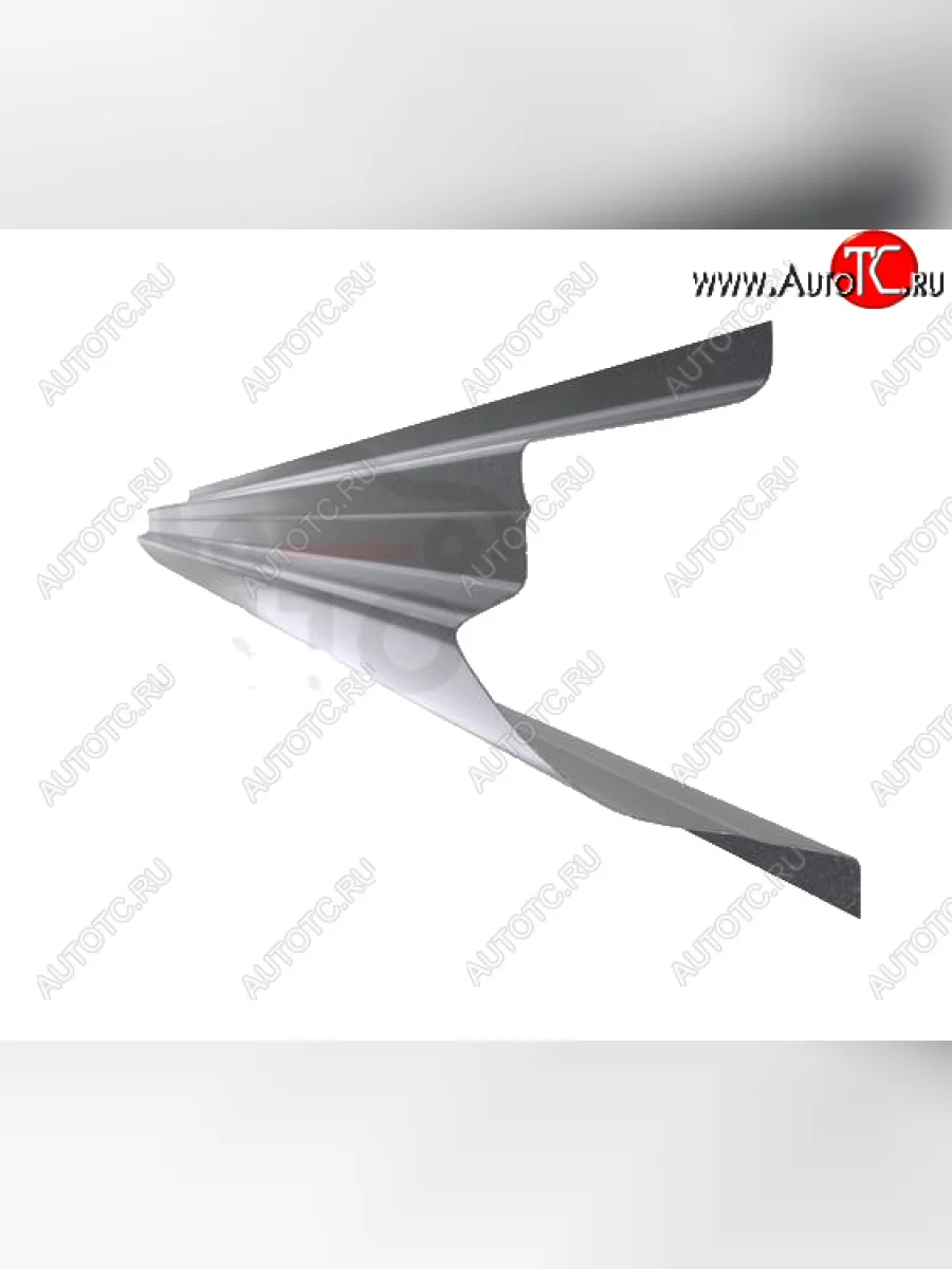 Правый металлический ремонтный порог (полнопрофильный, до уплотнителя) VSEPOROGI Hyundai Santa Fe CM дорестайлинг (2006-2009)  в Самаре Самарской области