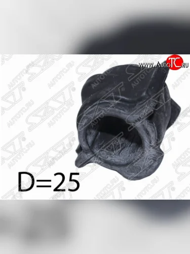Втулка переднего стабилизатора SAT (D=25) Nissan Primera  3 P12 (2001-2008) седан, универсал