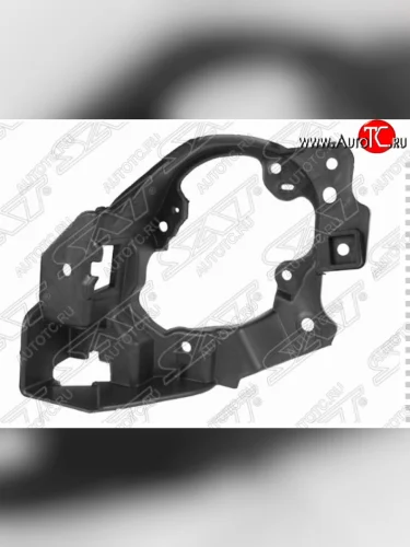 Левый кронштейн крепления ПТФ SAT Mazda 3/Axela BM рестайлинг, хэтчбэк (2016-2019)