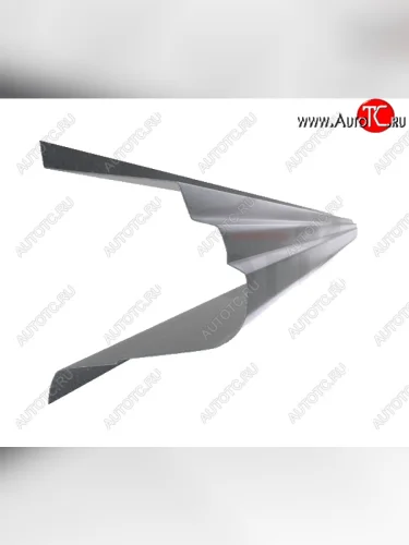 Левый металлический ремонтный порог (полнопрофильный, до уплотнителя) VSEPOROGI Hyundai Tiburon GK дорестайлинг (2001-2004)