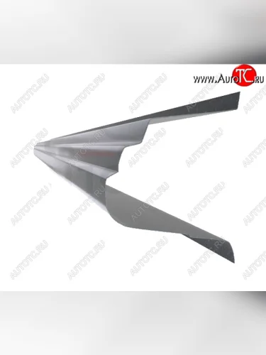 Правый металлический ремонтный порог (полнопрофильный, до уплотнителя) VSEPOROGI Hyundai Tiburon GK дорестайлинг (2001-2004)