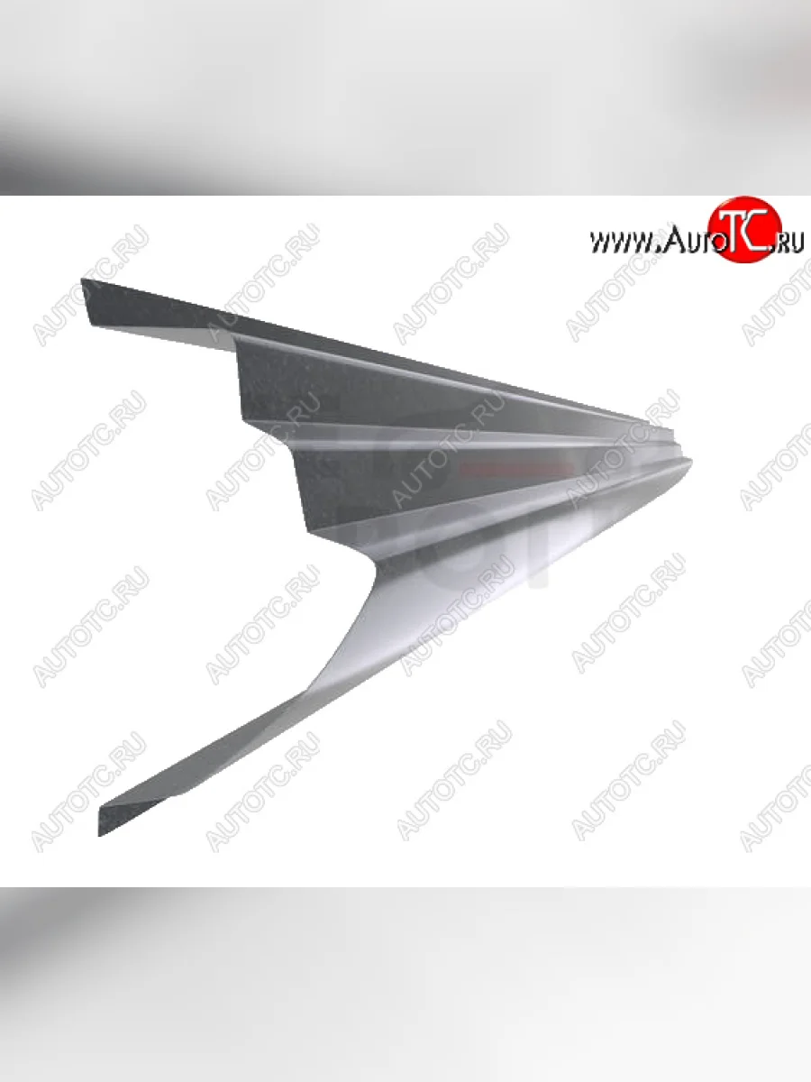 Левый металлический ремонтный порог (полнопрофильный, до уплотнителя) VSEPOROGI  Hyundai Trajet (1999-2008)  в Самаре Самарской области