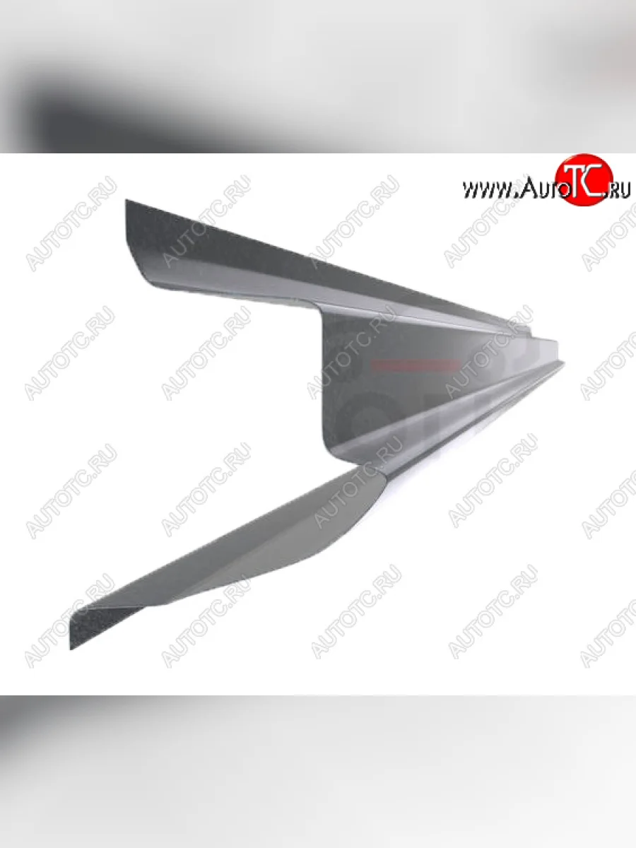 Левый металлический ремонтный порог (полнопрофильный, до уплотнителя) VSEPOROGI Hyundai Tucson JM (2004-2010)  в Перми Пермском крае