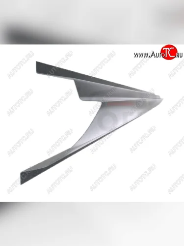 Левый металлический ремонтный порог (полнопрофильный, до уплотнителя) VSEPOROGI Hyundai Lantra  J1 (1990-1995) седан дорестайлинг, седан рестайлинг