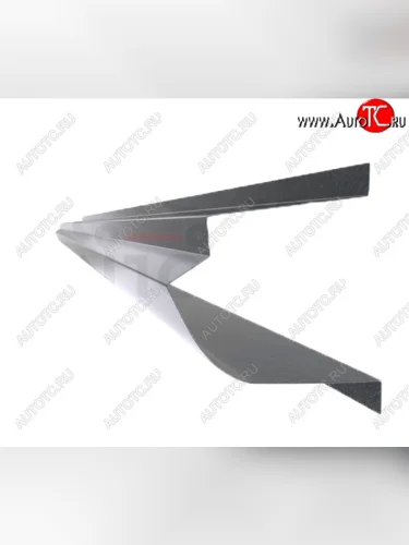 Правый металлический ремонтный порог (полнопрофильный, до уплотнителя) VSEPOROGI Isuzu Trooper (1991-2002)