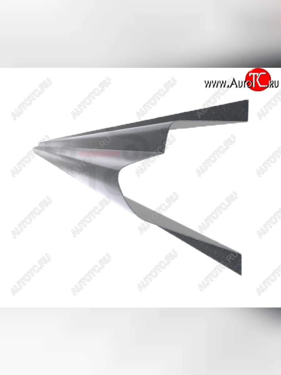 Правый металлический ремонтный порог (полнопрофильный, до уплотнителя) VSEPOROGI Isuzu VehiCross (1997-2001)  в Керчи Республика Крым