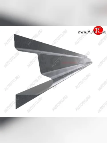 Левый металлический ремонтный порог (полнопрофильный, до уплотнителя) VSEPOROGI Jeep Commander (2006-2010)