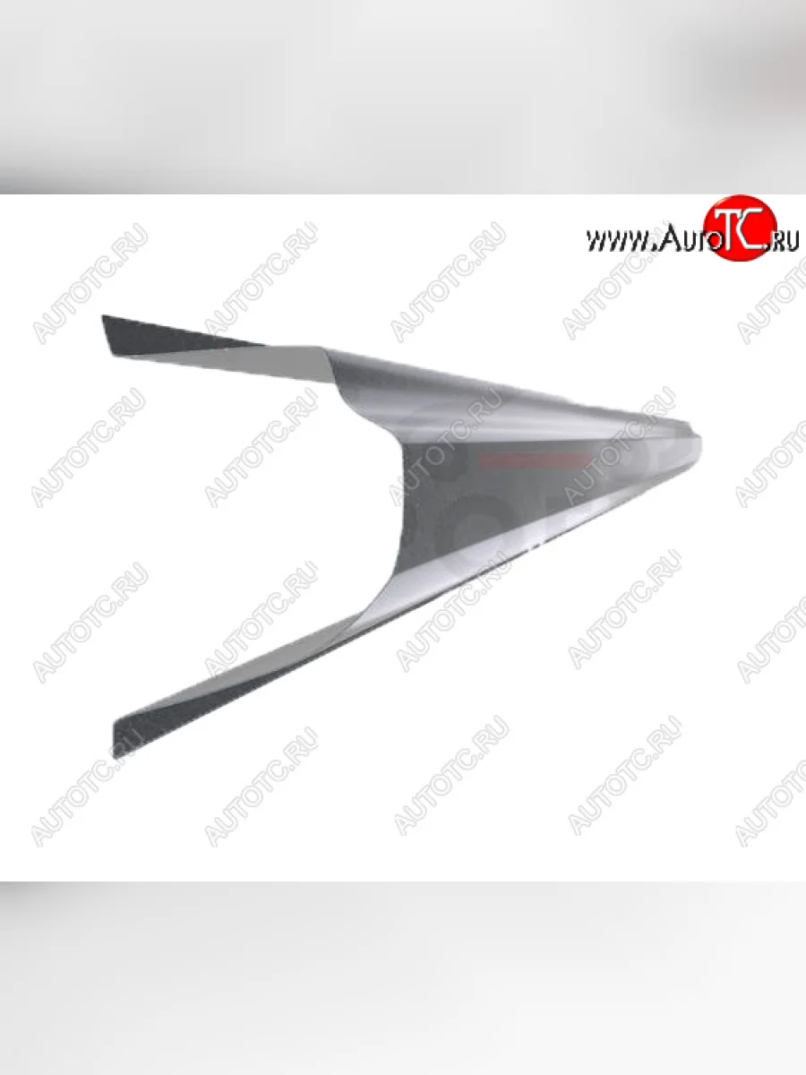 Левый металлический ремонтный порог (полнопрофильный, до уплотнителя) VSEPOROGI  KIA Carens (2002-2006) FC, RS  в Самаре Самарской области