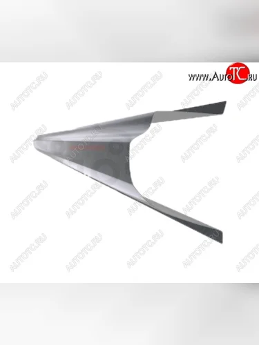 Правый металлический ремонтный порог (полнопрофильный, до уплотнителя) VSEPOROGI KIA Carens  FC, RS (2002-2006) рейсталинг