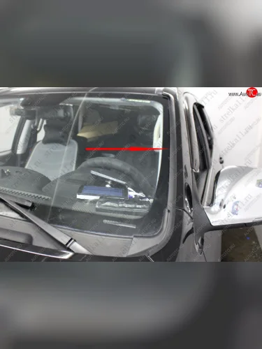 Водостоки (дефлектора) лобового стекла Стрелка 11 Foton Sauvana (2014-2020)